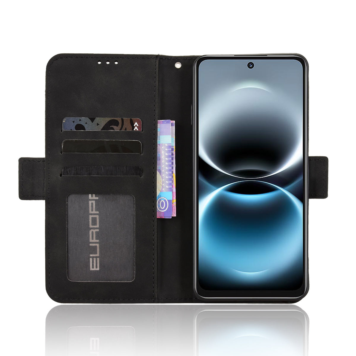 For Huawei Enjoy 90 / Huawei Enjoy 90 Plus / Huawei nova Y74 4G Leather Case Phone Wallet Cover with Multiple Card Slots