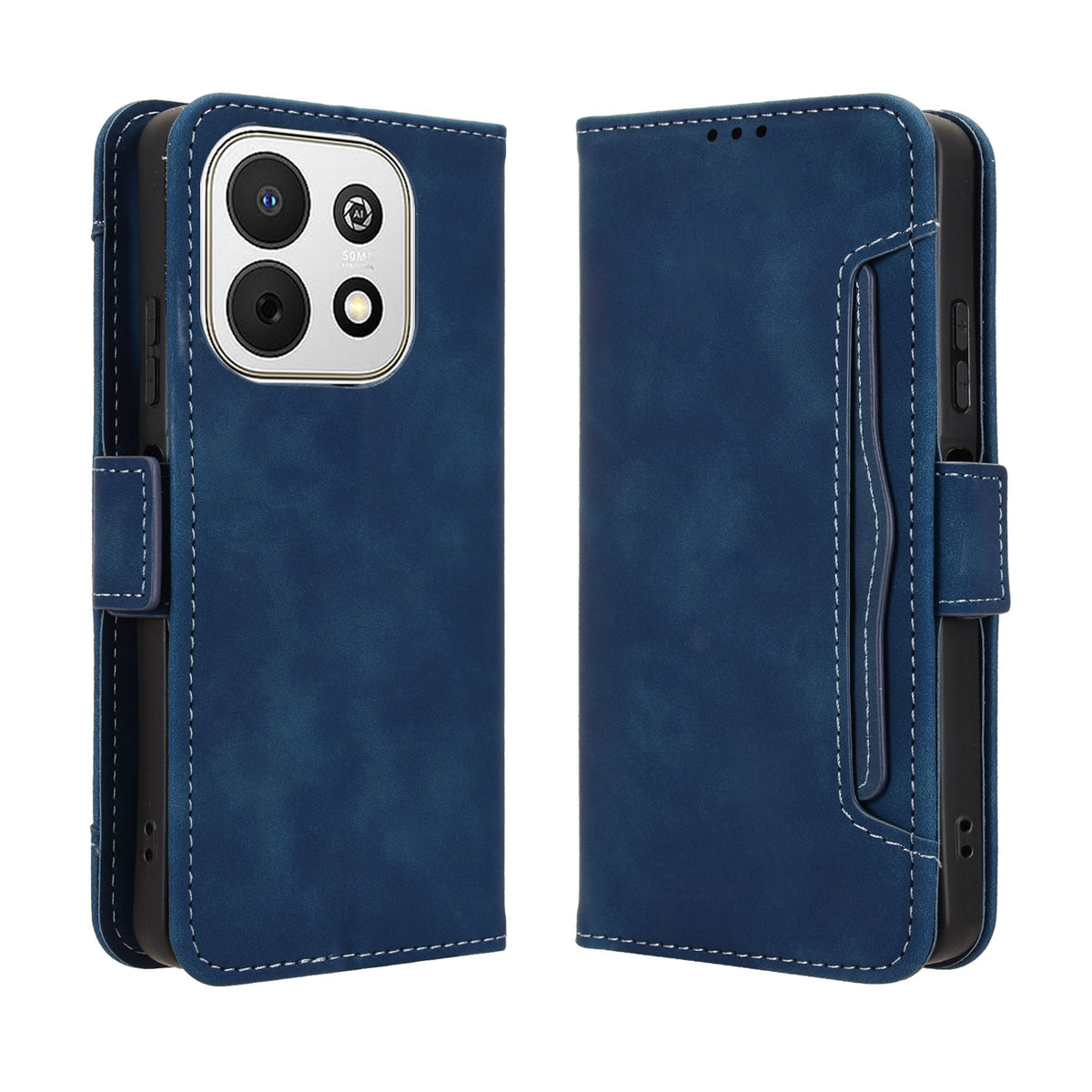 For Huawei Enjoy 90 / Huawei Enjoy 90 Plus / Huawei nova Y74 4G Leather Case Phone Wallet Cover with Multiple Card Slots