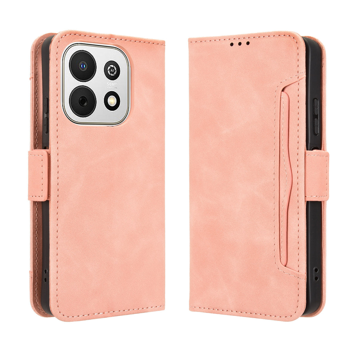 For Huawei Enjoy 90 / Huawei Enjoy 90 Plus / Huawei nova Y74 4G Leather Case Phone Wallet Cover with Multiple Card Slots