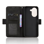For Honor Play 80 Plus 5G / Honor X7e 4G Leather Case Phone Wallet Cover with Multiple Card Slots