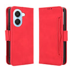 For Honor Play 80 Plus 5G / Honor X7e 4G Leather Case Phone Wallet Cover with Multiple Card Slots