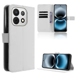 For Huawei Enjoy 90 Plus / Huawei Enjoy 90 / Huawei nova Y74 4G Leather Wallet Case with Strap Diamond Texture Phone Cover