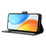 Til Honor Play 80 Plus 5G / Honor X7e 4G Læderpung Etui med Rem Diamantmønster Telefoncover
