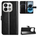 For Huawei Enjoy 90 / Huawei Enjoy 90 Plus / Huawei nova Y74 4G PU Leather Case with Strap Crazy Horse Texture Phone Wallet Cover