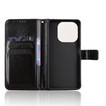 For Huawei Enjoy 90 / Huawei Enjoy 90 Plus / Huawei nova Y74 4G PU Leather Case with Strap Crazy Horse Texture Phone Wallet Cover