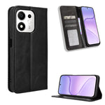 For Honor 600 Smart 5G / X7e Plus 5G Leather Case Wallet Stand Retro Texture Phone Cover
