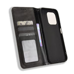 For Honor 600 Smart 5G / X7e Plus 5G Leather Case Wallet Stand Retro Texture Phone Cover