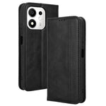 For Honor 600 Smart 5G / X7e Plus 5G Leather Case Wallet Stand Retro Texture Phone Cover