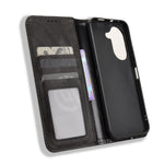 For Honor Play 80 Plus 5G / Honor X7e 4G Leather Case Wallet Stand Retro Texture Phone Cover