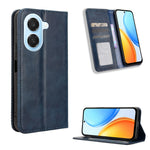 For Honor Play 80 Plus 5G / Honor X7e 4G Leather Case Wallet Stand Retro Texture Phone Cover