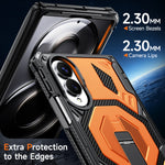 Til Samsung Galaxy Z Fold8 Magnetisk Etui TPU + PC Støtteben Telefoncover Faldsbeskyttelse