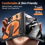 Til Samsung Galaxy Z Fold8 Magnetisk Etui TPU + PC Støtteben Telefoncover Faldsbeskyttelse