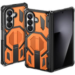 Til Samsung Galaxy Z Fold7 5G / Galaxy Z Fold8 Ultra Magnetisk Cover TPU + PC Støtteben Telefoncover Faldsikring