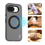 IMAK for Google Pixel 10a Magnetic Case Candy Color Anti Drop TPU + PET Back Cover
