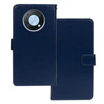 IDEWEI For Huawei nova Y90 4G Crazy Horse Texture Wallet Stand Phone Case PU Leather Anti-scratch Cover