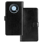 IDEWEI For Huawei nova Y90 4G Crazy Horse Texture Wallet Stand Phone Case PU Leather Anti-scratch Cover