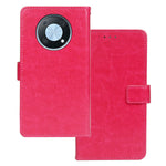 IDEWEI For Huawei nova Y90 4G Crazy Horse Texture Wallet Stand Phone Case PU Leather Anti-scratch Cover