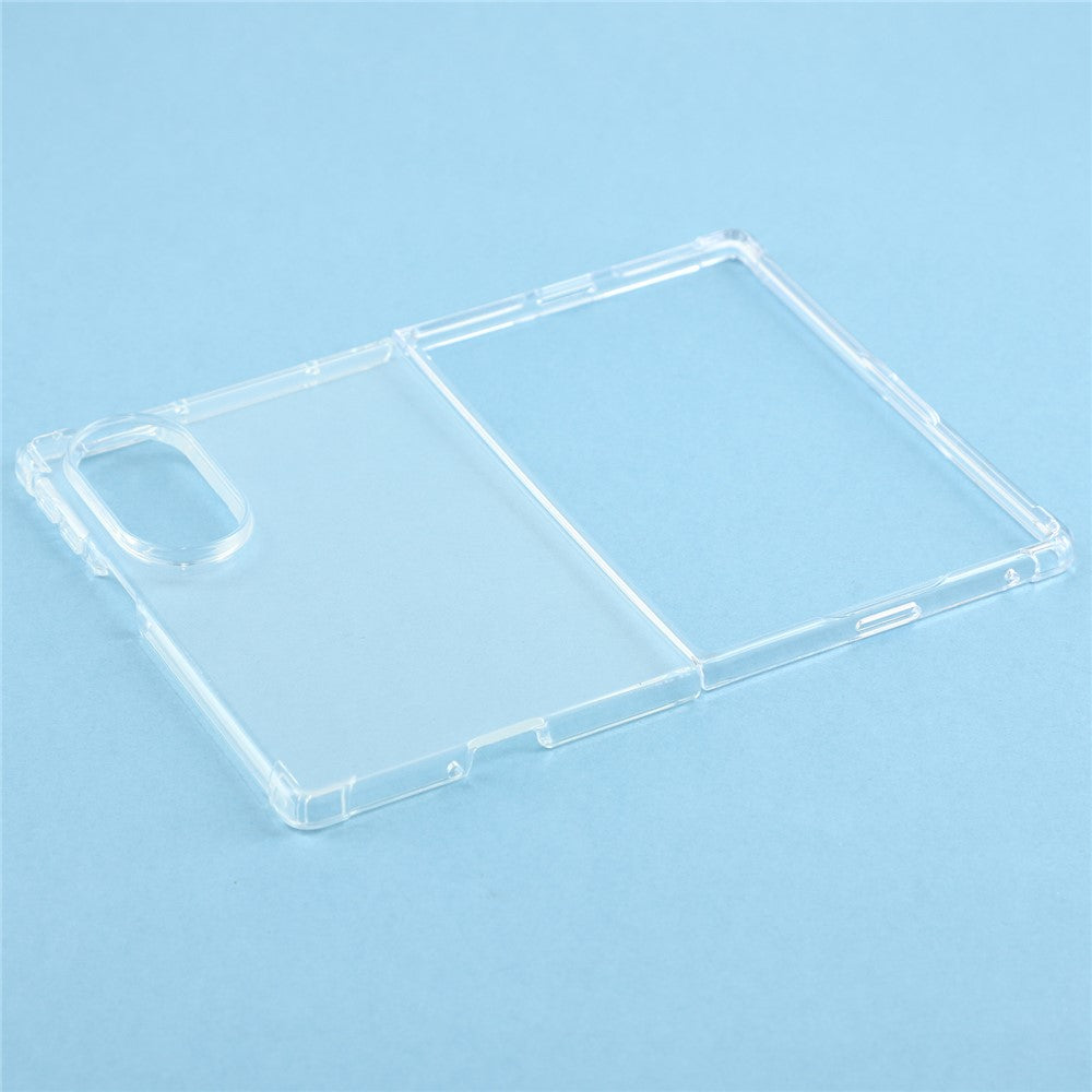 For Samsung Galaxy Z Fold8 Case Crystal Clear TPU Phone Cover with Reinforced Corner