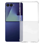 For Samsung Galaxy Z Flip8 Case Crystal Clear TPU Phone Cover with Reinforced Corner