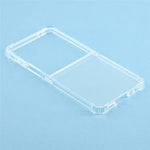 For Samsung Galaxy Z Flip8 Case Crystal Clear TPU Phone Cover with Reinforced Corner
