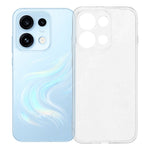 Til Oppo Reno16 Pro 5G (Global) Bagcover Ultratyndt Fleksibelt TPU Gennemsigtigt Telefoncover