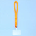 For iPhone 15 Case Large Window TPU + PC Rubberized Phone Cover with Wrist Strap