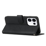For Oppo Reno16 Pro 5G (Global) / Reno16 5G (Global) Leather Phone Case Foldable Stand Wallet Flip Cover with Strap