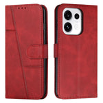 For Oppo Reno16 Pro 5G (Global) / Reno16 5G (Global) Leather Phone Case Foldable Stand Wallet Flip Cover with Strap