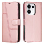 For Oppo Reno16 Pro 5G (Global) / Reno16 5G (Global) Leather Phone Case Foldable Stand Wallet Flip Cover with Strap