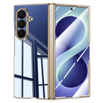 For Samsung Galaxy Z Fold8 Ultra Case with HD Clear Tempered Glass Film , Hinge Protection PC Phone Cover