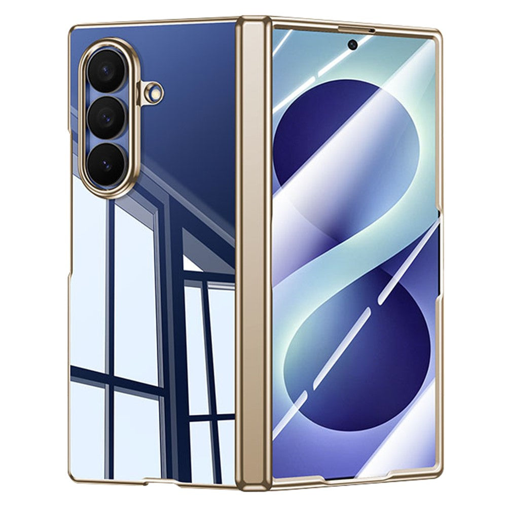 For Samsung Galaxy Z Fold8 Ultra Case with HD Clear Tempered Glass Film , Hinge Protection PC Phone Cover