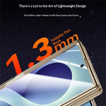 For Samsung Galaxy Z Fold8 Ultra Case with HD Clear Tempered Glass Film , Hinge Protection PC Phone Cover