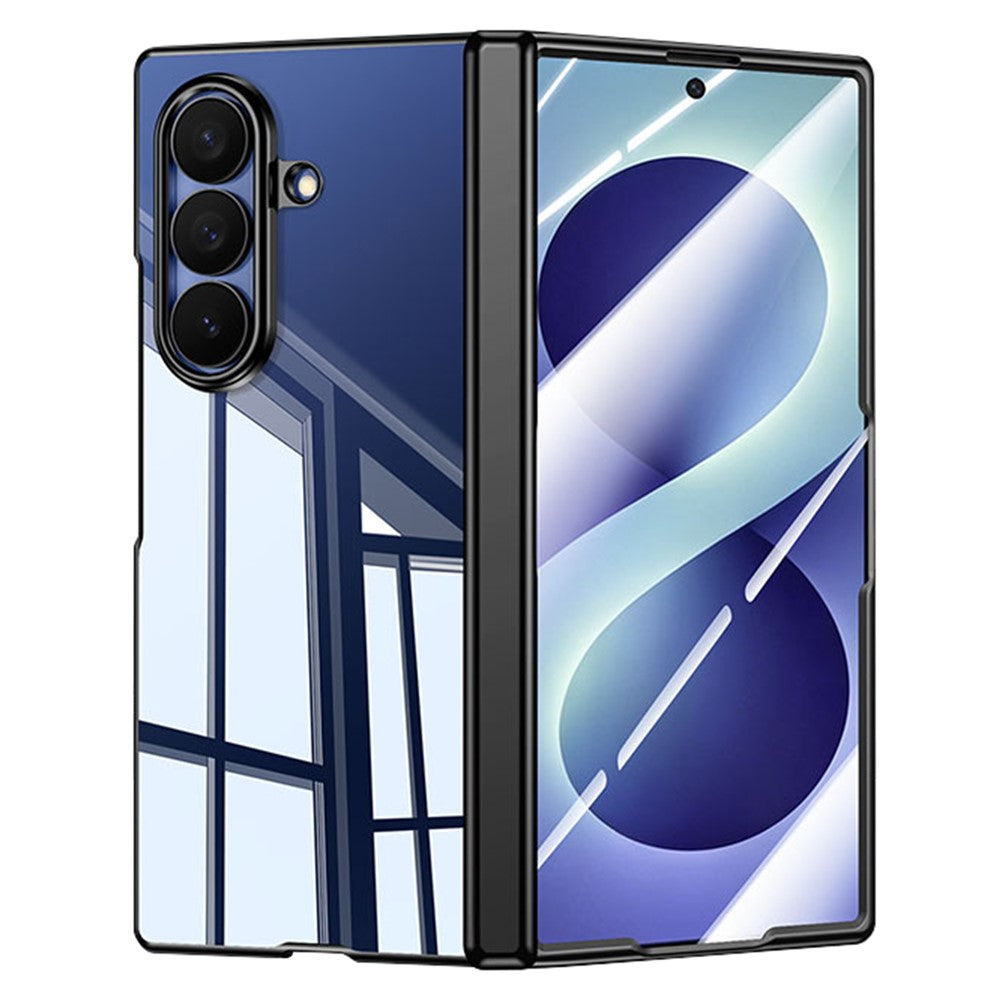 For Samsung Galaxy Z Fold8 Ultra Case with HD Clear Tempered Glass Film , Hinge Protection PC Phone Cover