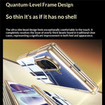 Til Samsung Galaxy Z Fold8 Ultra magnetisk cover med HD klar skærmfilm, hængselstativ elektropletteret PC telefoncover