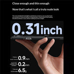 Samsung Galaxy Z Fold8-skal, magnetiskt roterande stöd, hårt PC-skal med HD-klar härdat glasfilm