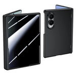 For Samsung Galaxy Z Fold8 Case with Privacy Screen Protector Hard PC Skin-touch Phone Cover