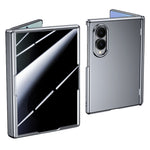 For Samsung Galaxy Z Fold8 Case with Privacy Screen Protector Hard PC Skin-touch Phone Cover