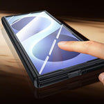 Til Samsung Galaxy Z Fold8 Ultra Cover med HD Klar Hærdet Glasfilm Hårdt PC Skin-touch Telefoncover