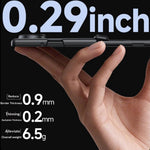 Til Samsung Galaxy Z Fold8 Ultra Cover med HD Klar Hærdet Glasfilm Hårdt PC Skin-touch Telefoncover