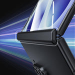 Til Samsung Galaxy Z Fold8 Ultra Cover med HD Klar Hærdet Glasfilm Hårdt PC Skin-touch Telefoncover