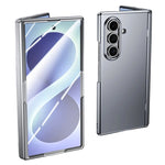 Til Samsung Galaxy Z Fold8 Ultra Cover med HD Klar Hærdet Glasfilm Hårdt PC Skin-touch Telefoncover