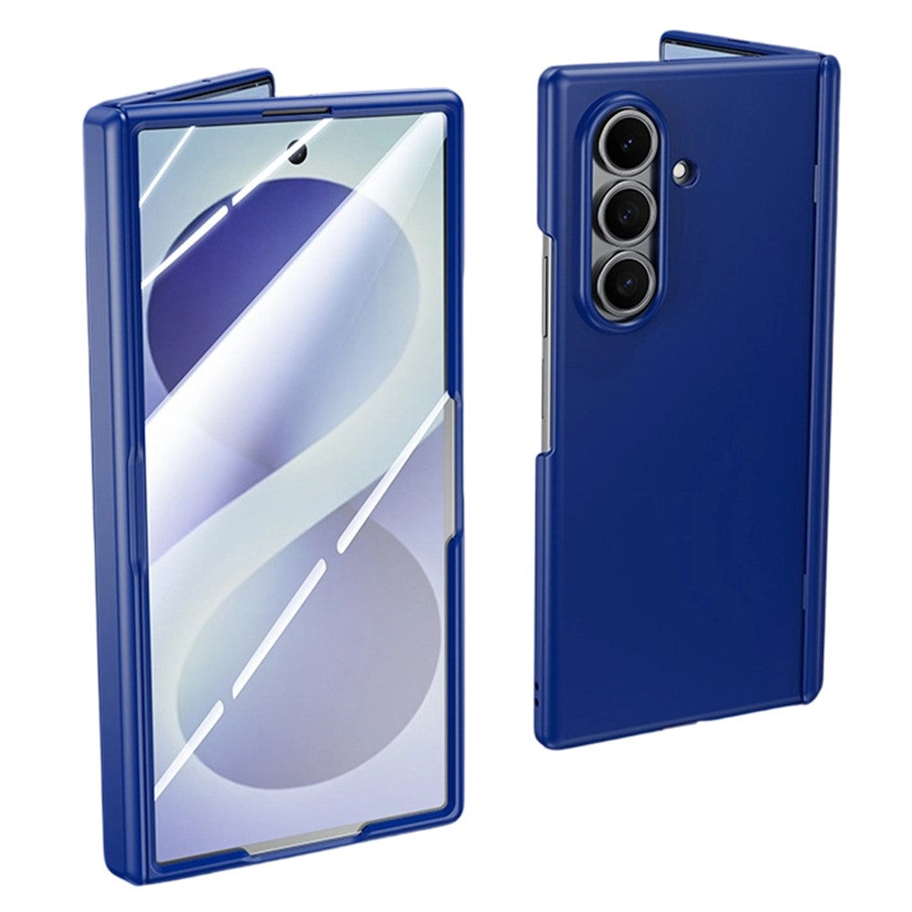Til Samsung Galaxy Z Fold8 Ultra Cover med HD Klar Hærdet Glasfilm Hårdt PC Skin-touch Telefoncover