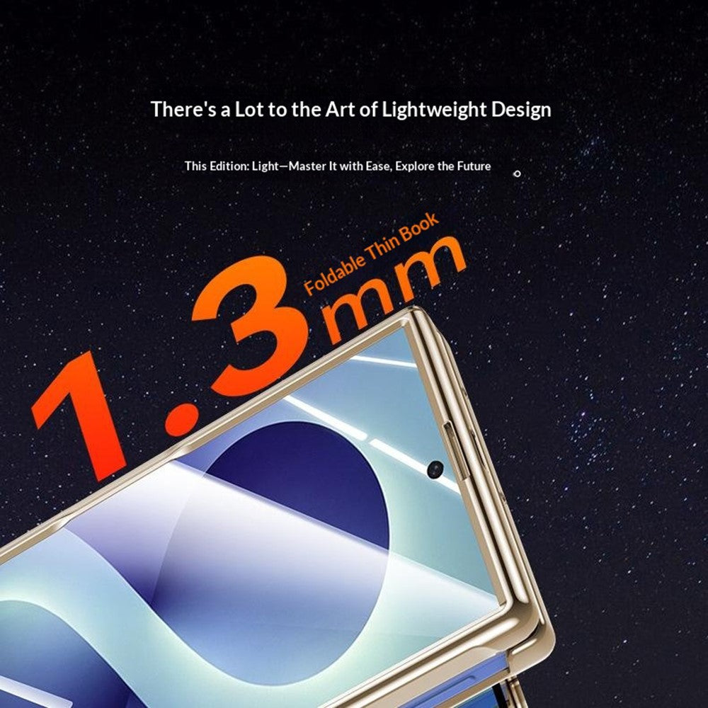 Magnetisk skal til Samsung Galaxy Z Fold8 med HD-klar hærdet glasfilm, elektrobelagt PC-mobilskal med hængselbeskyttelse