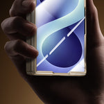 Magnetisk skal til Samsung Galaxy Z Fold8 med HD-klar hærdet glasfilm, elektrobelagt PC-mobilskal med hængselbeskyttelse