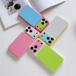 For iPhone 17 Pro Max Case Contrast Color PC + TPU Phone Cover