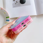 For iPhone 17 Pro Max Case Contrast Color PC + TPU Phone Cover