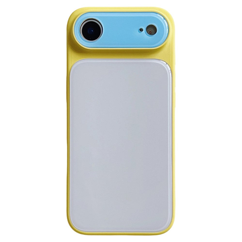 Till iPhone Air-fodral med kontrastfärg PC + TPU mobilskal