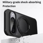 For Google Pixel 11 / 11 Pro Magnetic Case TPU + Acrylic + Metal Kickstand Matte Phone Cover
