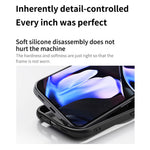 Til Google Pixel 11 Pro XL Magnetisk Cover TPU + Akryl + Metal Stander Mat Telefoncover