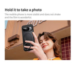 Til Google Pixel 11 Pro XL Magnetisk Cover TPU + Akryl + Metal Stander Mat Telefoncover